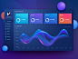 Disk monitoring page design by Zoeyshen : Graphical style display can make data to the user a different perception, the use of accurate shape to the user's accurate perception, the user can capture interest in a short time.So I designed th...