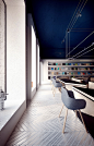 摩尔多瓦咖啡&图书馆精品空间设计 – LOFT中国