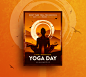 Yoga and Meditation poster / flyers : Yoga and Meditation banner / poster for advertise