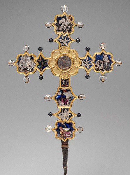 圣物十字（真十字架的碎片），1366至1...