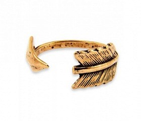 Bronze Arrow Ring