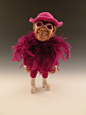 Li'l Elton John - Needle Felted Wool Doll by feltalive,