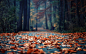 Autumn by unknown artist - Social Wallpapering