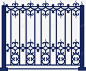 欧式花纹围栏 铁门 锻造 阳台围栏 元素 免抠png 设计图片 免费下载 页面网页 平面电商 创意素材