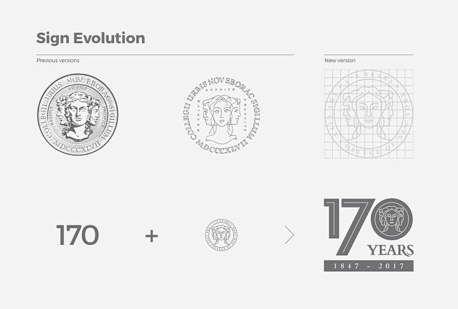 纽约市立学院170周年形象视觉设计