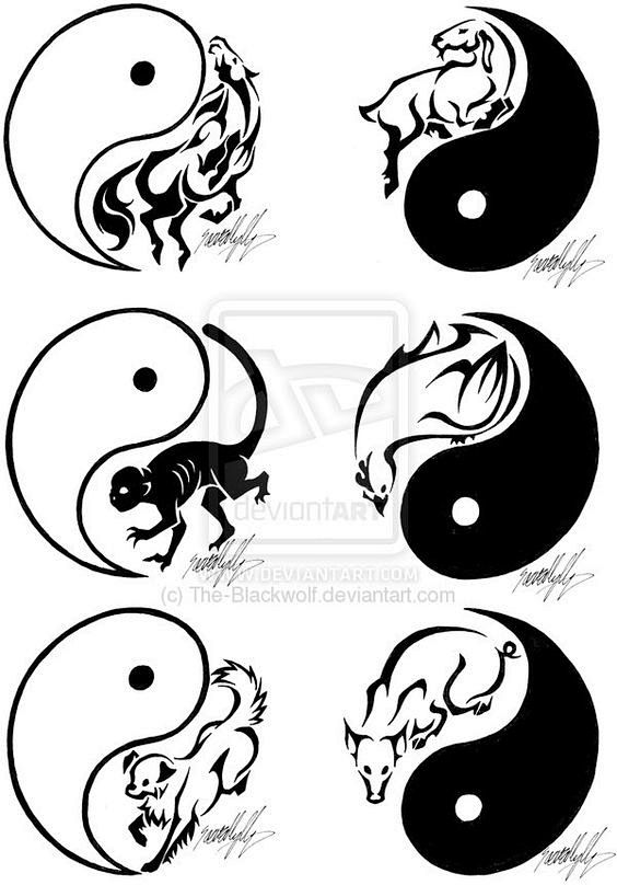 Chinese Zodiac Tatto...