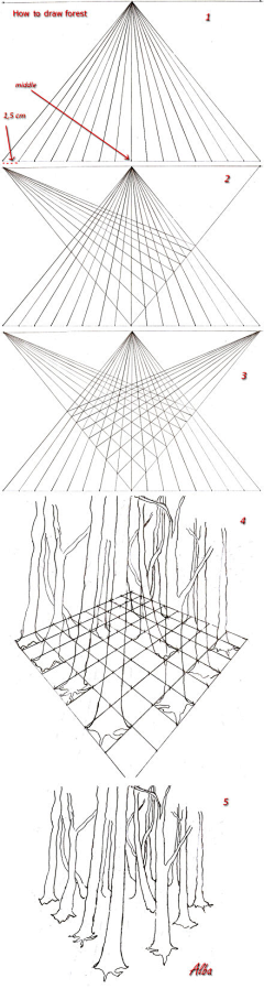 车车车采集到手绘·绘画透视