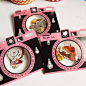 出口台湾 复古 相机 邮票小动物 玩具 旅行 40片装纸质贴纸包的图片