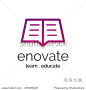 Vector Logo Concept for education academy business corporate branding