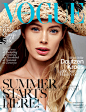 《Vogue》杂志荷兰版2014年5月号封面@Lowes