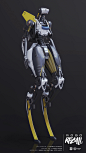 Robo Recall - Fast Bot, Mark Van Haitsma : A model that I had the pleasure to work on for Robo Recall.
It was an amazing experience being part of such a great team. I think we ended up with something incredible. I hope everyone gets to play!

Free to down