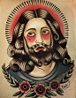 jesus-tattoo-flash-art-print
