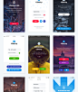 Products : Say hello to Liberty UI Kit! This is a perfect choice for creating stylish mobile apps. Liberty UI Kit includes 125 screens and a wide range of elements to work with. All elements are fully customizable and easy editable. This pack comes with 9