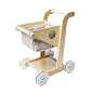 购物车小推车玩具学步车助步婴幼儿零食车木制北欧八个月宝宝玩具-淘宝网