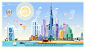 Giddam Character Run + Dubai Skyline on Behance