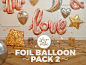 Foil Balloon Pack 2 / SALE! 30% Off圣诞元素&促销素材装饰元素 :  