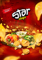Star Chips : Key Visual created for Gruppa66 Ogilvy Poland and Star Chips.