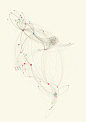 The Guardian: A Semantic Network Graph on Lebanon by Marwa Boukarim, via Behance