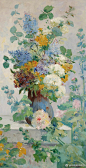 Eugene Henri Cauchois 油画花卉 ​​​​