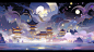 An_illustration_of_the_mysterious_night_sky_of_a_purple_and_5ace8ee6-16a6-4001-ad38-e427946a05dc.png (1456×816)