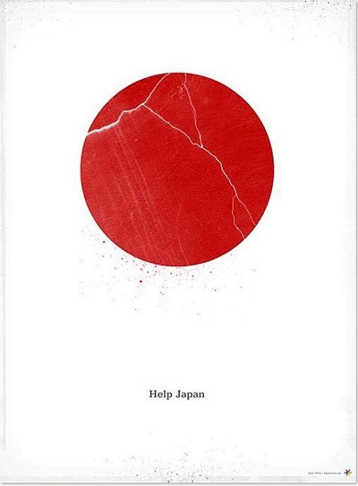 Help Japan全球海报设计汇总 -...