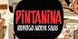 Pintanina 漫画英文字体  - PS饭团网