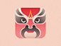 Opera Mask - 专诸 鱼肠剑
design by Nanuo
https://dribbble.com/shots/3689530-Chinese-traditional-opera-face