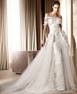 Elie Saab wedding gown 2011 -  Minerva bridal gown, Pronovias collection