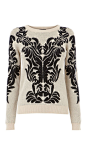 Baroque Print Jumper, £38.00, Warehouse