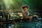 Child, Girl, Hat, Little Girl, Photography, Sunbeam wallpaper preview