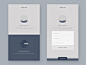 Login/Sign up inspiration for mobile apps – Muzli -Design Inspiration : via Muzli