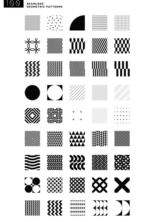 黑白纹理图案PNG背景 简约几何抽象AI...