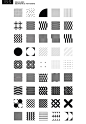黑白纹理图案PNG背景 简约几何抽象AI矢量辅助图形底纹插图素材-淘宝网