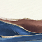 【知识星球：地产重案】Shimmering blue and brown paint textured background 