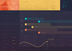 morgancheung采集到Module.clock/calendar/weather…