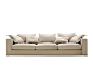 Sofas: OMNIA - Collection: Maxalto - Design: Antonio Citterio: