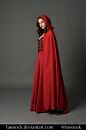 Red riding hood  - Stock model reference 1 by faestock