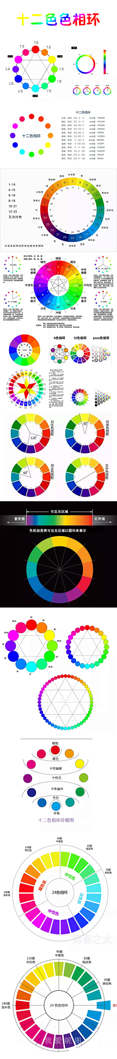 温采-采集到色彩的运用+构图知识