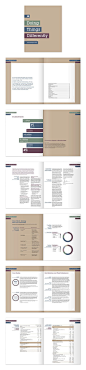 Annual Report by Ven Klement, via Behance