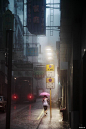 Christophe Jacrot：雨中香港