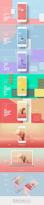 Kama - Mobile UI Kit by isavelev.com on Creative Market: 