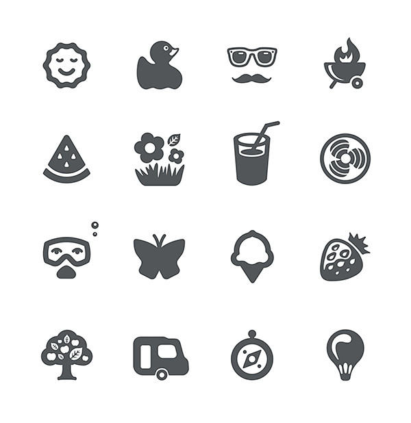 icons : Simple minim...