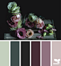 flora palette     #配色图谱#     #美工喵#     #淘宝美工#