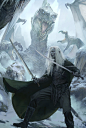 D&D "The Legend Of Drizzt" Visual Dictionary Work