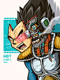 The hot vegeta on Behance