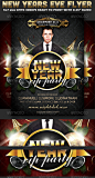 New Years Eve Vip Party Flyer Template - GraphicRiver Item for Sale