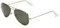 Amazon.com: Ray-Ban Aviator Non-Polarized Sunglasses: Ray-Ban: Clothing