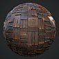 Stylized Substances #03, Tobias Koepp : Decided to try some wooden planks material to practice Substance Designer some more. 
Turns out this is quite challenging. But learned a lot from this one and will do some things differently next time but quite happ