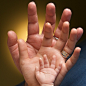 Daddy, Mommy, Baby Hands