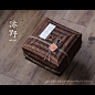 契道 铁罐竹木盒 茶叶礼品盒 通用高档包装盒 礼盒批发 礼盒空盒-淘宝网